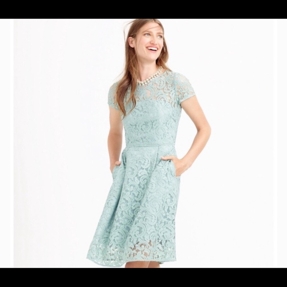 J Crew Alisa Dress in Dusty Shale Size 10